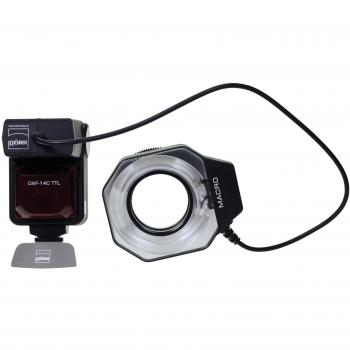 Dörr DAF-14 flash Anillo para Canon con E-TTL II Sistema de Flash