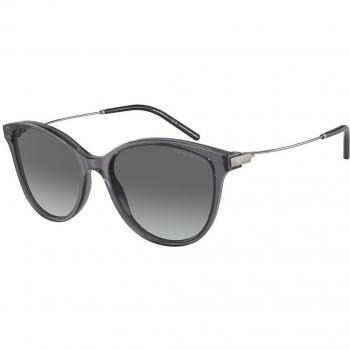 Emporio Armani EA4220 Women's Cat Eye Sunglasses Black Size 54 (Col. 610611)