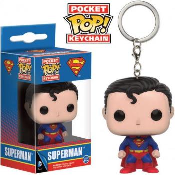 Funko Pocket Pop! Llavero: DC Super Heroes - Superman