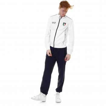 Emporio Armani - Chándal Deportivo para Hombre EA7 Color Blanco y Azul - 6GPV79PC01Z121BE Blanco/Azul XL