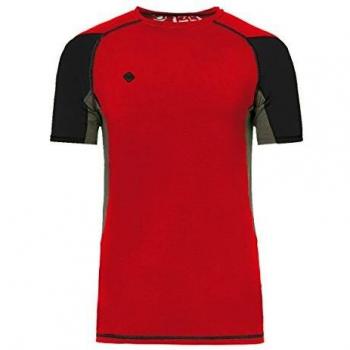 Izas - Morkil - Camiseta - Man - Red/Black/Dark Grey - XL