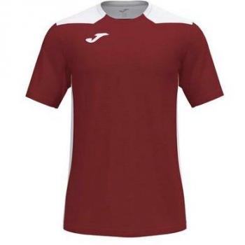 Joma Championship VI Short Sleeve Men's T-Shirt Burgundy White