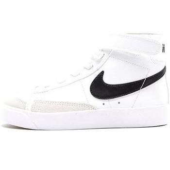 Nike Blazer Mid '77 PS Kids Sneakers - White/Black/Orange