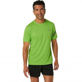 Asics Camiseta Icon SS Verde para Hombre con Corte Clásico