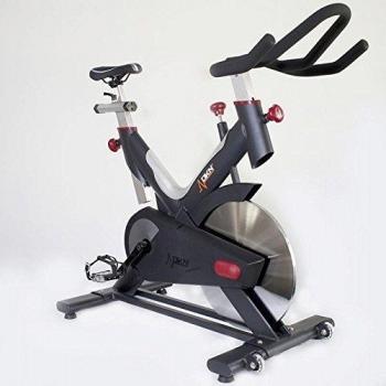 Dkn Bicicleta Indoor Profesional Spinbike X-Revolution Negro / Blanco Única