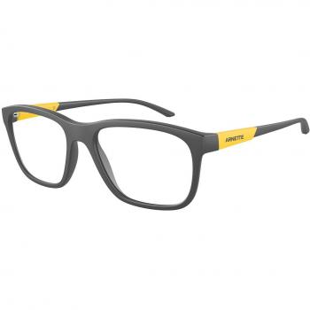 Arnette AN7239 Wobani 2870 Men's Eyeglasses Grey Size 56 - Frame Only - Blue Light Block Available