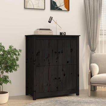 Aparador de madera maciza de pino 83x41,5x100 cm - Mueble de Almacenaje de Salón, Buffet para salón, Armario Auxiliar, Armario de Almacenamiento