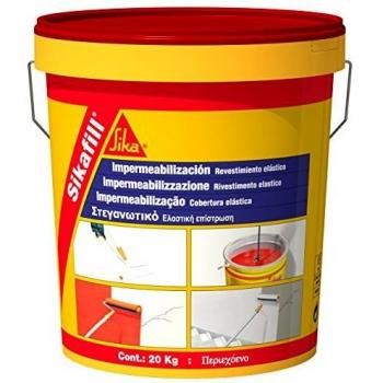 Sika M289936 - Impermeabilizante sikafill rojo 5kg rojo