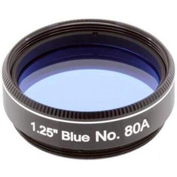 Explore Scientific Filtro 1,25 Pulgadas, Azul, n.º 80A, para telescopios, 0310264