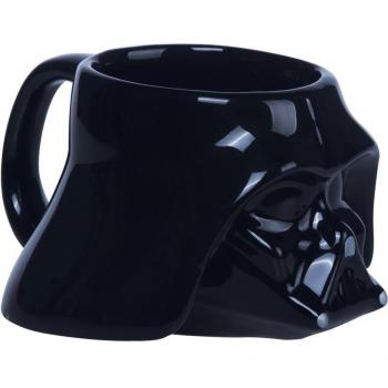 Star Wars Darth Vader Taza, cerámica, Negro, 13x11x8 cm