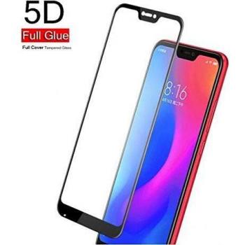 TPC - Protector Cristal Templado para iPhone XR, Pantalla Completa 5D Full Glue - Negro