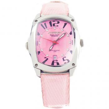 Reloj Mujer Chronotech CT7696L-04, diámetro de 33 mm, diseño elegante y moderno, resistente al agua, con correa de acero inoxidable y esfera analógica