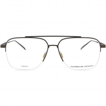 Porsche Design P8359 D Men's Brown Prescription Eyeglasses Frame 54mm - Blue Light Blocking Available