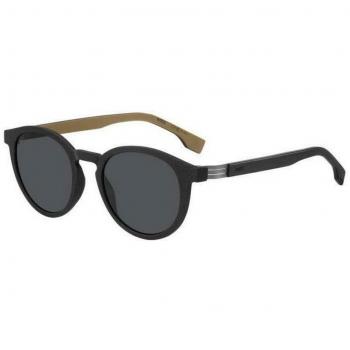Hugo Boss Black Oval Sunglasses for Men, Model BOSS 1575/S