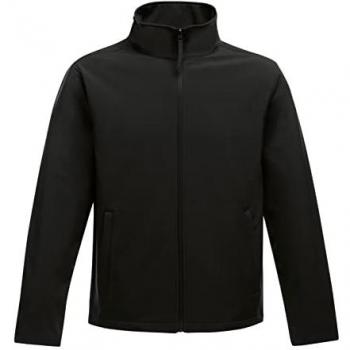 Regatta Professional Men's Breathable Ablaze Printable Softshell Jacket Black, Size: L