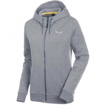 Salewa Solidlogo 2 Co W Fz Hdy - Sudadera para mujer, color gris, talla 38/32