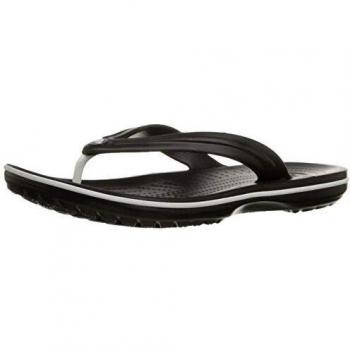 Crocs Crocband™ Flip Flops - Black - Size UK 9 / W12/M10 - Unisex