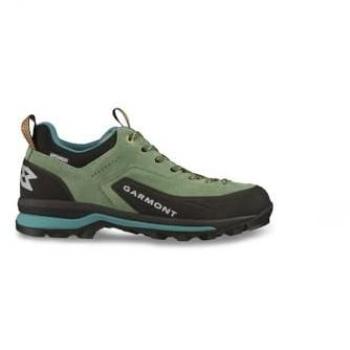 Garmont Women's Dragontail Waterproof Hiking Shoes in Frost Green / Deep Green