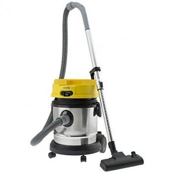 H.Koenig TC120 - Aspirador 3 en 1, Aspiracion seca y humeda, 1400 W, Capacida 20 l, tanque de acero inoxidable.