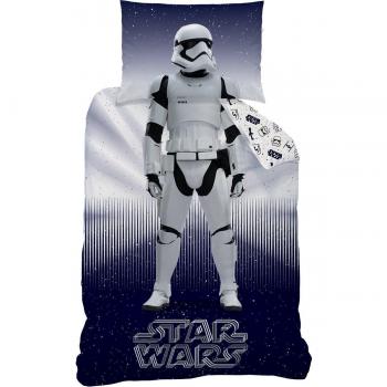 Star Wars – Juego de cama, algodón, azul oscuro, 135 x 200 cm