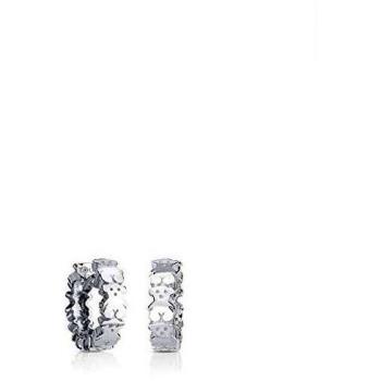 Pendientes aro Puppies de Plata