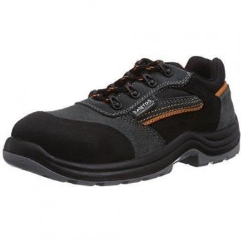 MTS Sicherheitsschuhe  Santos Base+ Taba S1P Flex ÜK 4710 - Calzado de protección unisex, color olivgrün/orange, talla 45