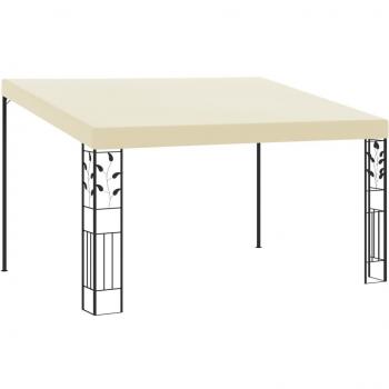 Cenador a Parete 4x3x2,5 m Crema