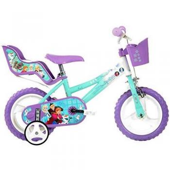 Dinobikes Kinderfahrrad Bicicleta, Niñas, Morado, 12 Pulgadas