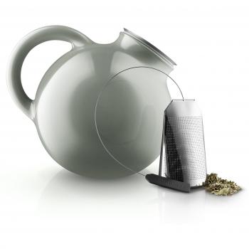 Eva Solo 5706631074070 502751 Tetera, 1.4 L, porcelana, Nordic verde, 19 x 16,8 x 16,6 cm