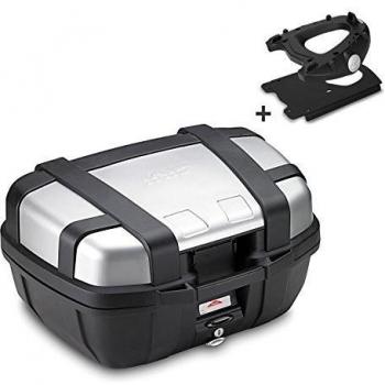 Top Case Set Triumph Tiger 800 XRT 2016 Givi Monokey TRK52N negro