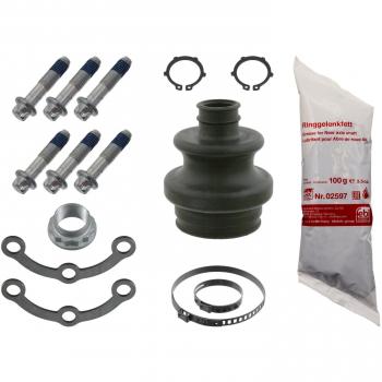 Juego de fuelles para árbol de transmisión FEBI BILSTEIN 24184 para Mercedes W202, W210, W124, R129, R170 + compresor