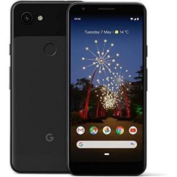 Smartphone Google Pixel 3a, Pantalla de 5.6 (14.2 cm), Memoria Interna de 64GB, RAM de 4GB, Cámara de 12.2 MP, Sistema Operativo Android 9.0 - Color Negro