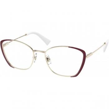 Miu Miu MU51UV 09X1O1 Armazones para Mujer Borgoña