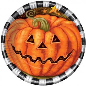 Fiesta de Halloween platos 22 cm