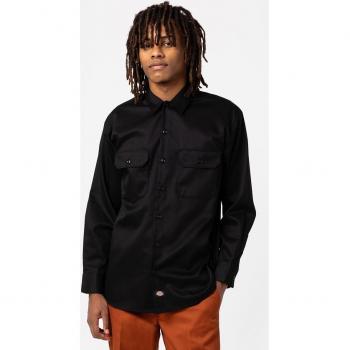 Dickies Camisa Manga Larga Work Negro