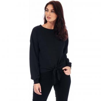 Only - Camiseta de Manga Larga Mujer Color: Negro Talla: L