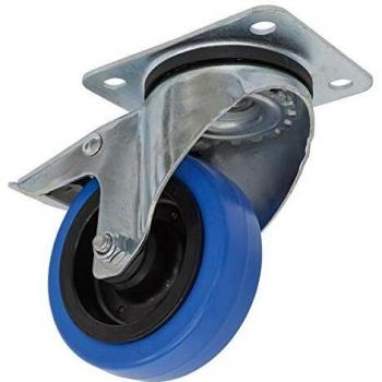 Sealey SCW3100SPL Ø100mm Castor Wheel Swivel Plate with Total Lock