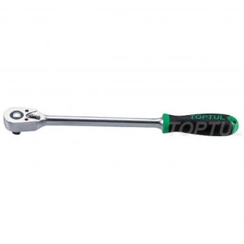 TOPTUL CJCK1228 Chicharra reversible 48 dientes 3/8 Longitud 284mm