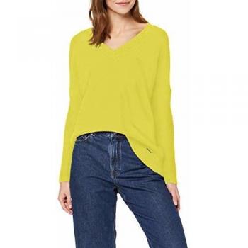 Superdry Edit Eva Vee Knit suéter, Verde