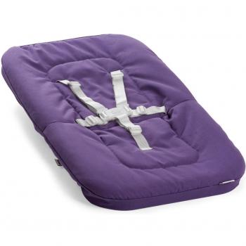 Moodelli Growi - Bastidor hamaca para trona, 0 meses, incluye arnés y accesorios de colocación, color morado