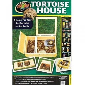 Natural Wood Tortoise Habitat 36 IN (91x61x30.5cm)