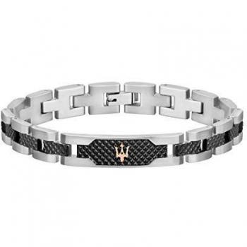 Maserati Jewels Men's Stainless Steel Bracelet JM419ASC01