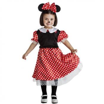 Disfraz de Ratoncita con Lazo para Niña 1-2 años Kimokawaii