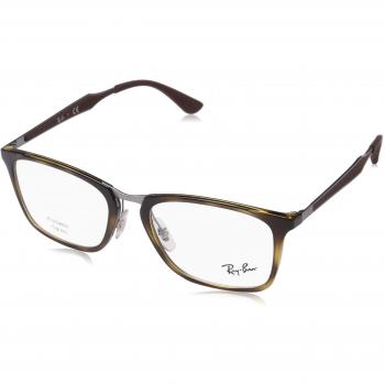 Ray-Ban 0Rx7131, Monturas de Gafas para Hombre, Havana, 55