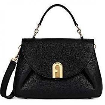 FURLA 1044978 Sleek S - Bolso de mano, color negro