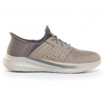 Skechers USA Slip-Ins Slade-Ocon Men's Tan Slip-On Shoes