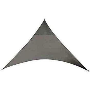 Koopman Tela de Sombra triángulo 3.6x3.6x3m Gris