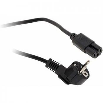 Cordon de Alimentación HO5RRF 3G1mm² Clase 1 Zenitech para Aparatos Calefactores con Toma 2P+T - 2m