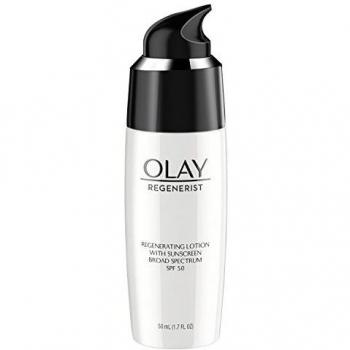Olay Regenerist SPF 50 Broad Spectrum Regenerating Face Lotion, 1.7 Fl Oz