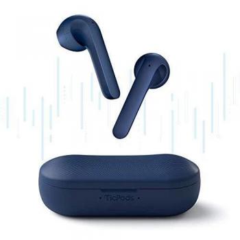 Mobvoi TicPods 2 True Wireless Earbuds with Charging Case, TWS, Bluetooth 5.0 Earphones with Mic, Touch Control Headphones, IPX4 Water Resistant, 23H Playtime, Wearing Detection,Superior Sound Quality